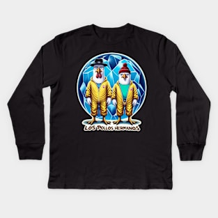 "Los Pollos Hermanos" - Breaking Bad Flavor and Style Kids Long Sleeve T-Shirt